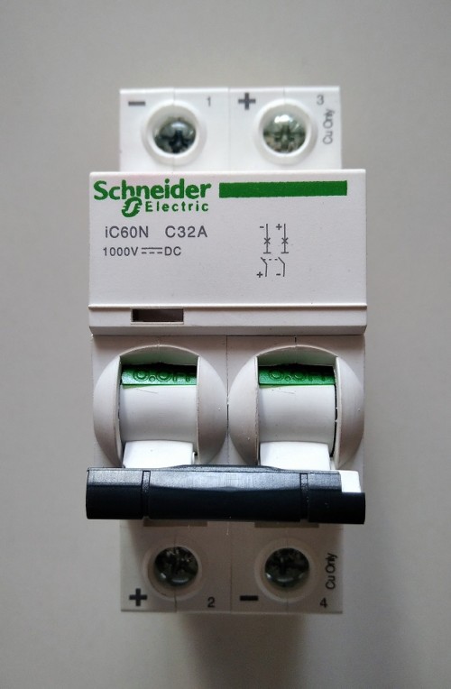Schneider DC Breaker 1000V