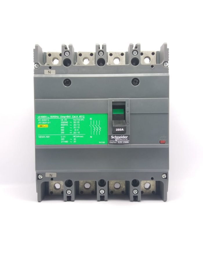 Schneider MCCB Breaker 4-Pole