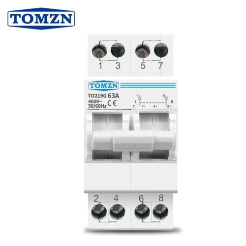 TOMZN 2P breaker type changeover